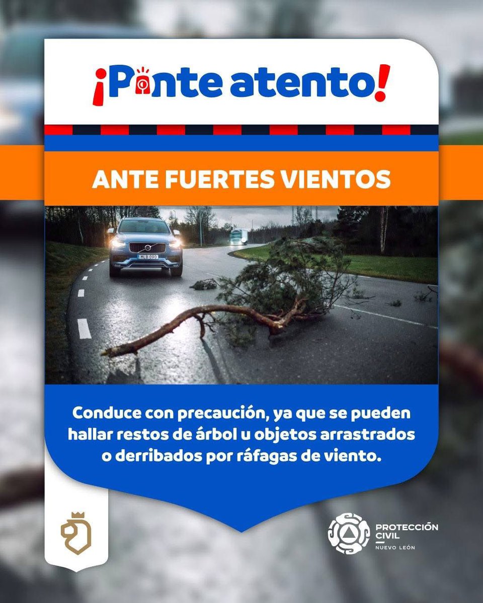 Protección Civil NL tweet media