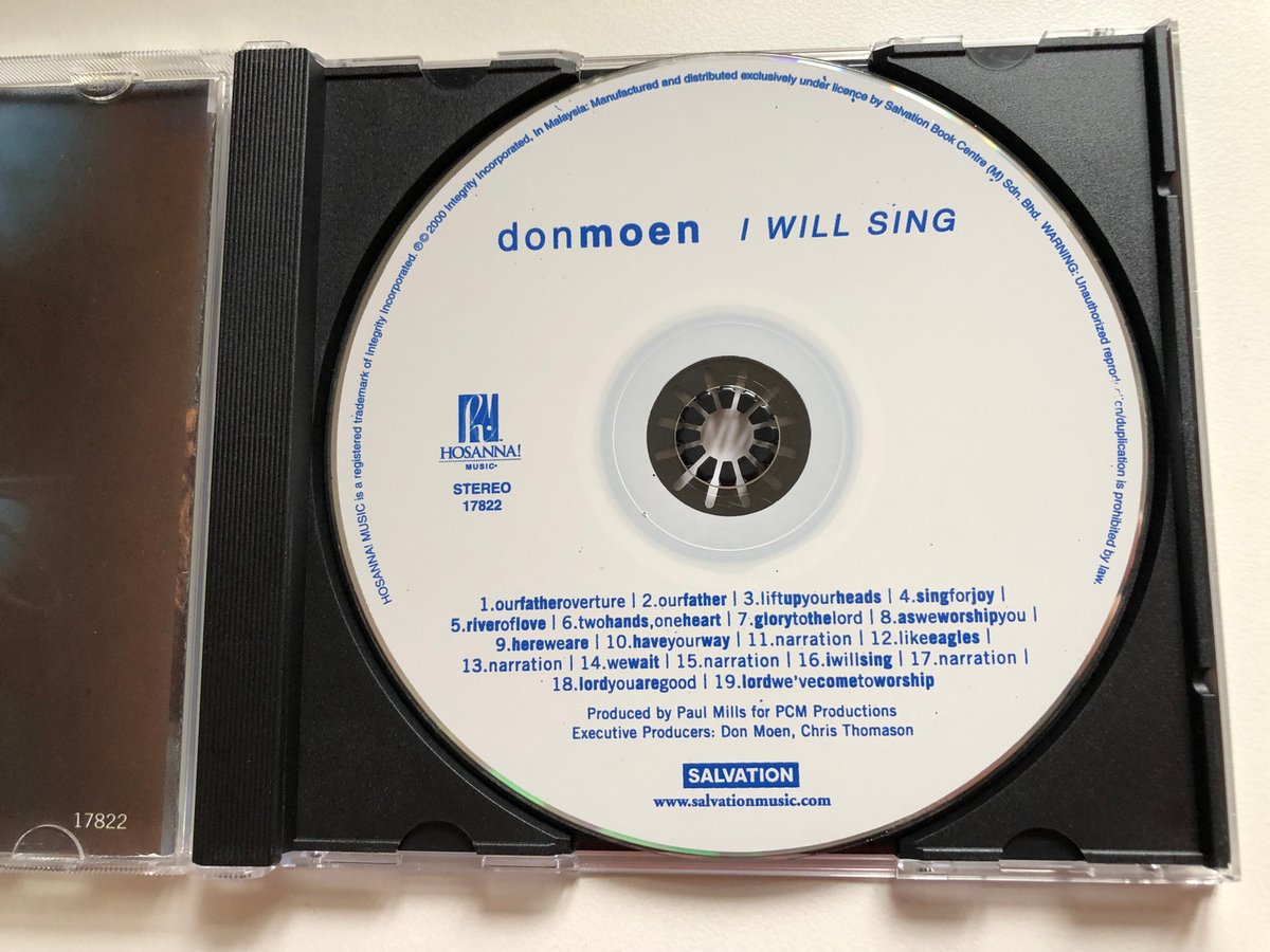 BIML_Bibles's tweet image. 🎶 Need a moment of peace in the chaos?Don Moen’s “I Will Sing” is your personal invitation to reconnect with God through heartfelt worship. 🙌💿 Order now: bibleinmylanguage.com/i-will-sing-do…
#DonMoen #IWillSing #ChristianMusic #Worship