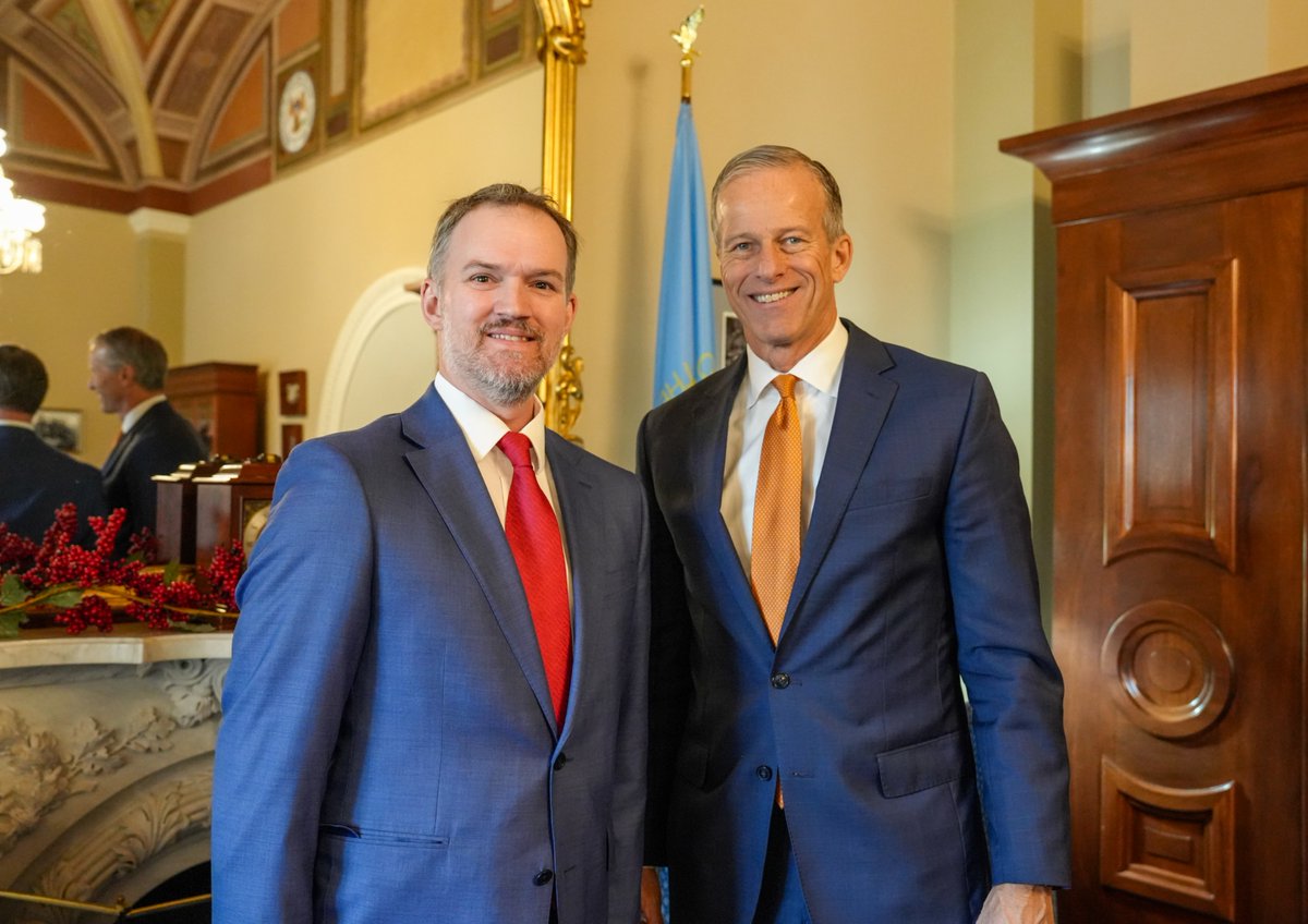 Jamieson Greer (@jamiesongreer) on Twitter photo It was great to meet with <a href="/SenJohnThune/">John Thune</a> today to talk about working with the incoming Trump Administration on trade and the U.S. economy - the future is bright! It was great to meet with <a href="/SenJohnThune/">John Thune</a> today to talk about working with the incoming Trump Administration on trade and the U.S. economy - the future is bright!