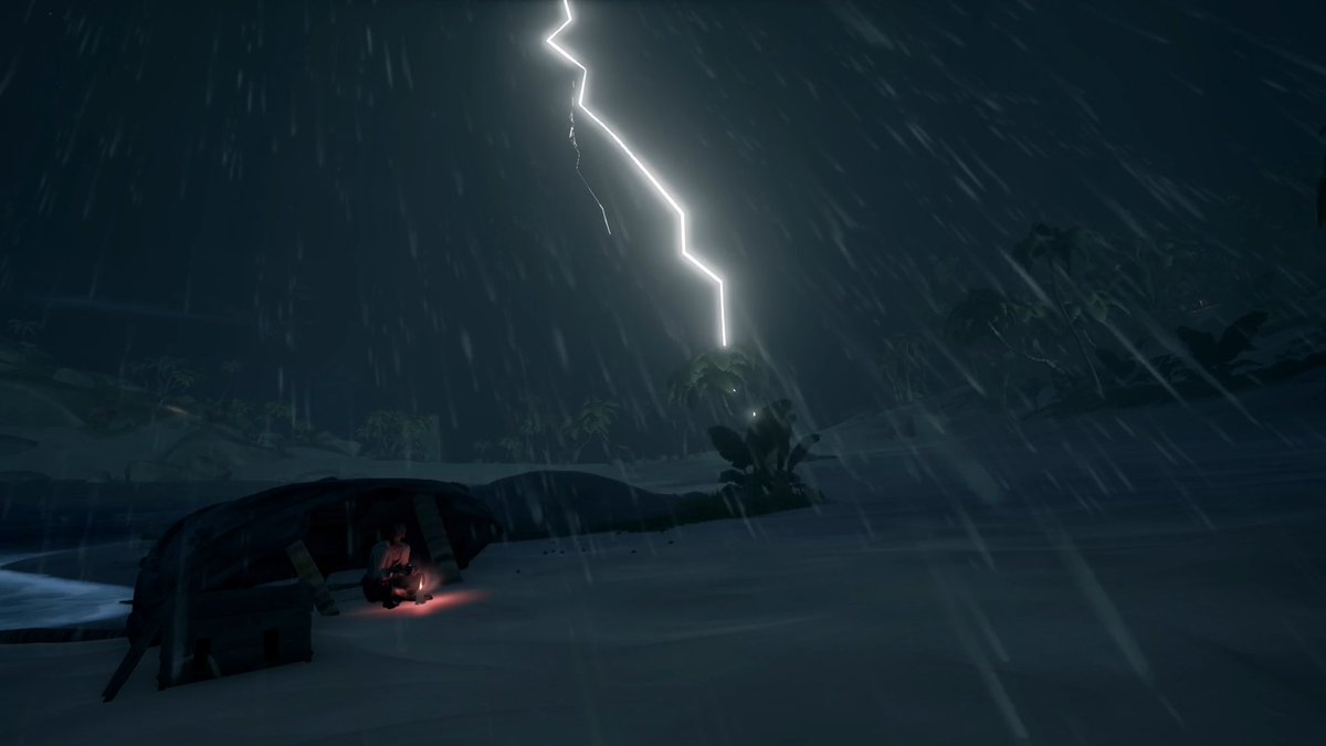 Nokkye's tweet image. I got told to submit this again
theme: pirates in the rain
#SoTShot @SeaOfThieves