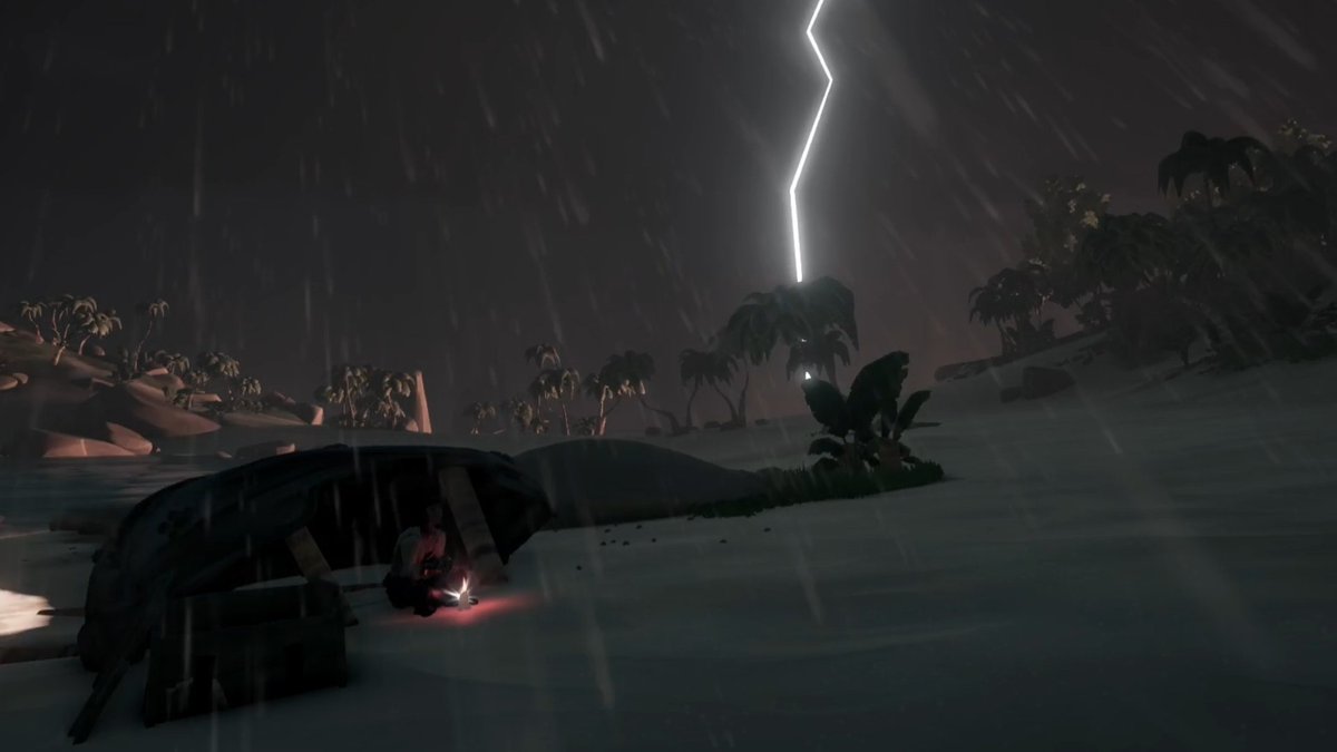 Nokkye's tweet image. I got told to submit this again
theme: pirates in the rain
#SoTShot @SeaOfThieves