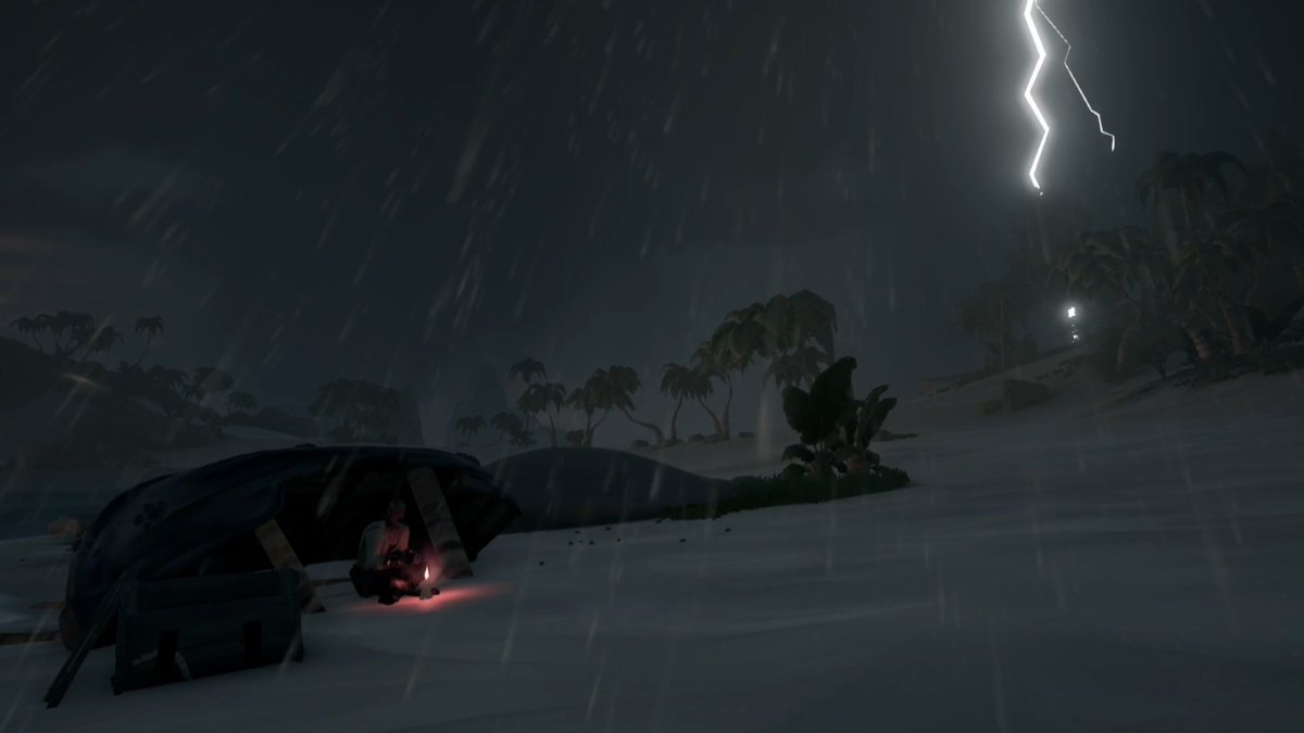 Nokkye's tweet image. I got told to submit this again
theme: pirates in the rain
#SoTShot @SeaOfThieves