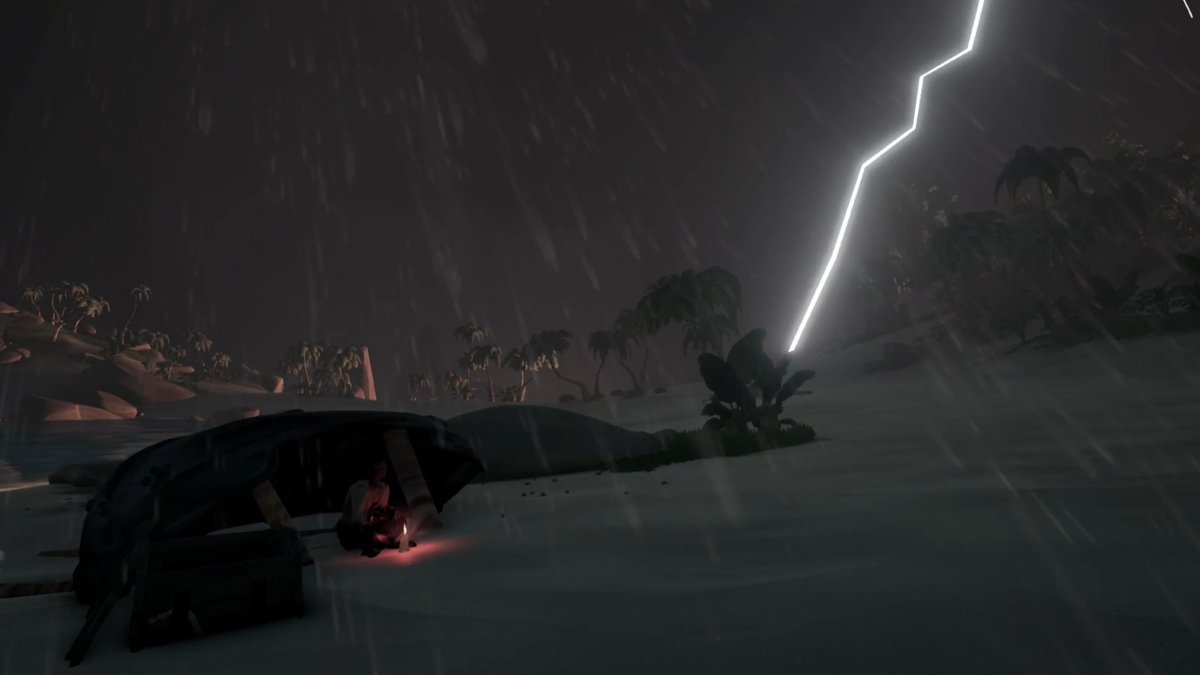 Nokkye's tweet image. I got told to submit this again
theme: pirates in the rain
#SoTShot @SeaOfThieves