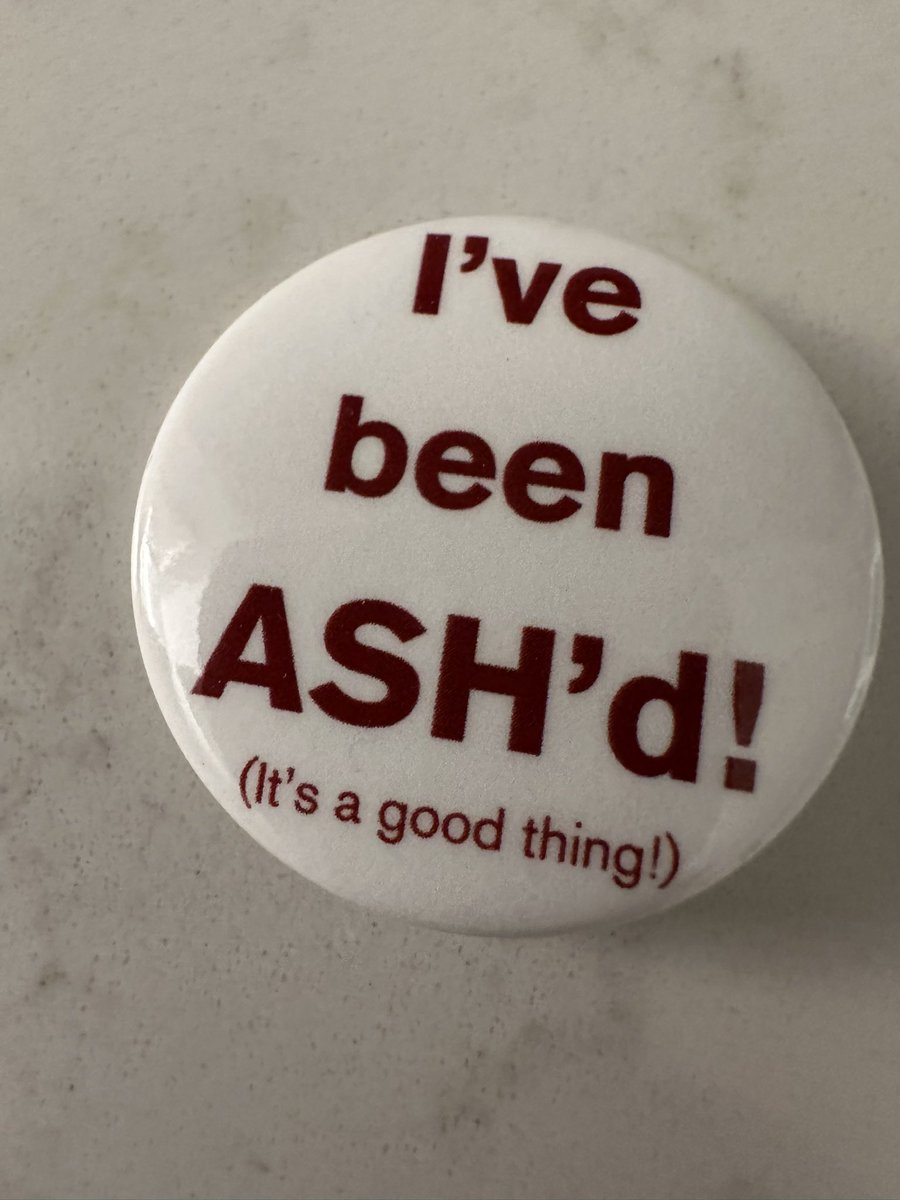 doctorpemm's tweet photo. #ASH24 || I. Love. This. ! #ASHKudos to @ASH_hematology team for an amazing annual meeting !! 👏 👏 👏 @Narla_ASH2024 #IveBeenASH’d #ItsAGoodThing | @mpdrc @jaltmanmd @NitinJainMD @LeukDocJZ @KMirza @Daver_Leukemia @sanamloghavi @Dr_AmerZeidan @mpndoc @TheElfLab @AmiBPatelMD https://t.co/VlULSeKO7e