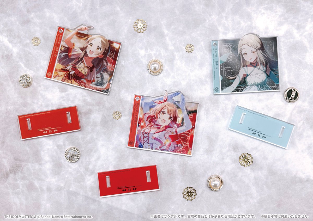 ✨サンプル紹介✨ 『#学園アイドルマスター』より新商品が登場