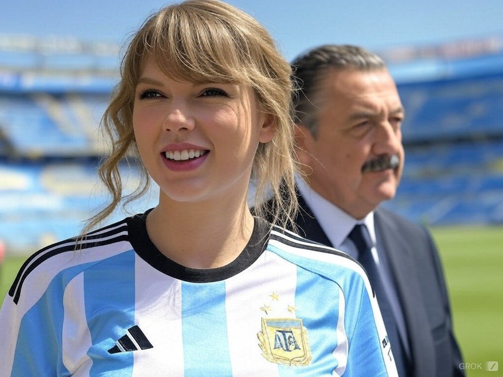 se me caen las lagrimas: taylor con alfonsin