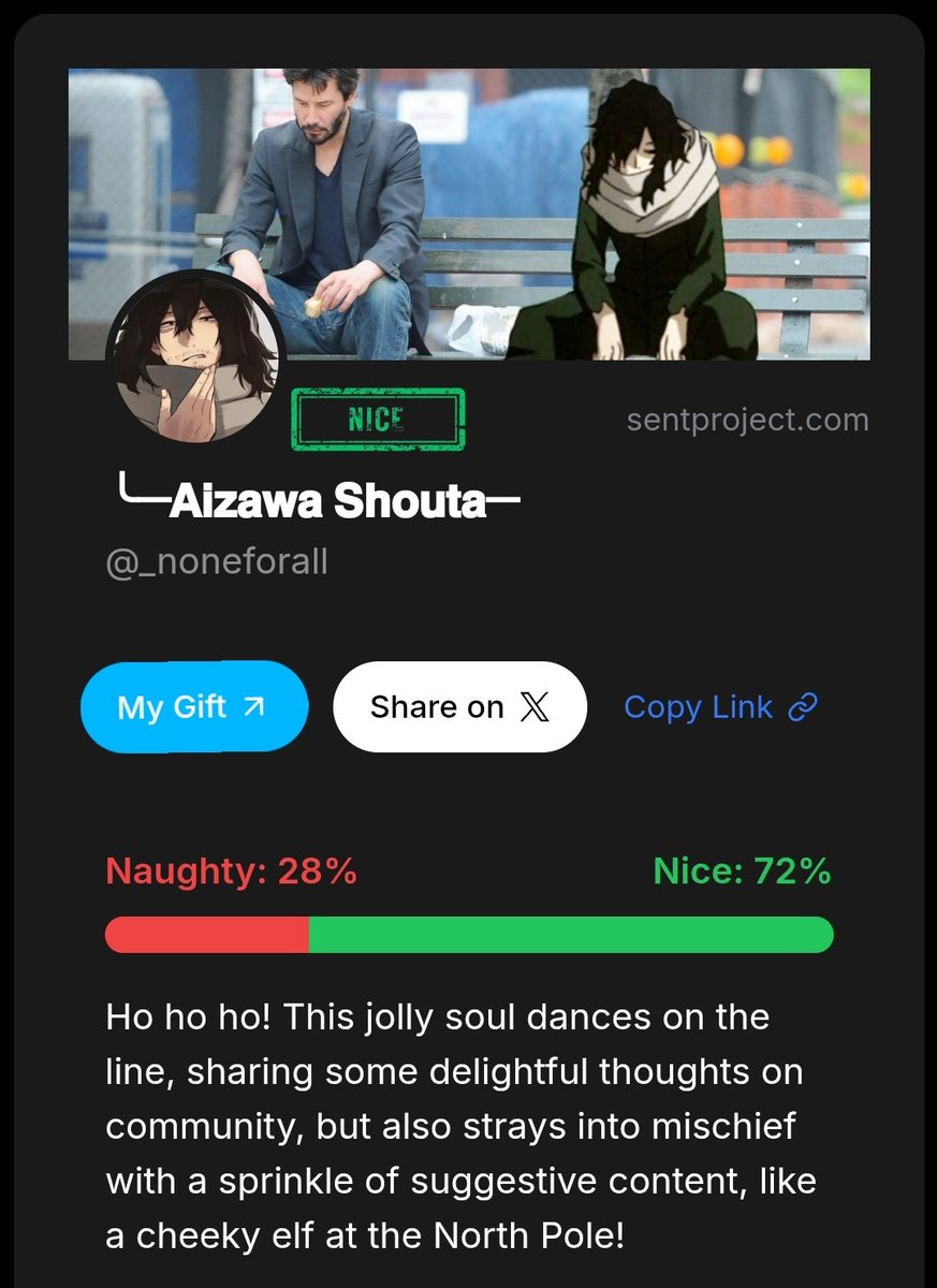 _NoneForAll's tweet image. —Esperaba menos, Hizashi me baja puntos de bondad.