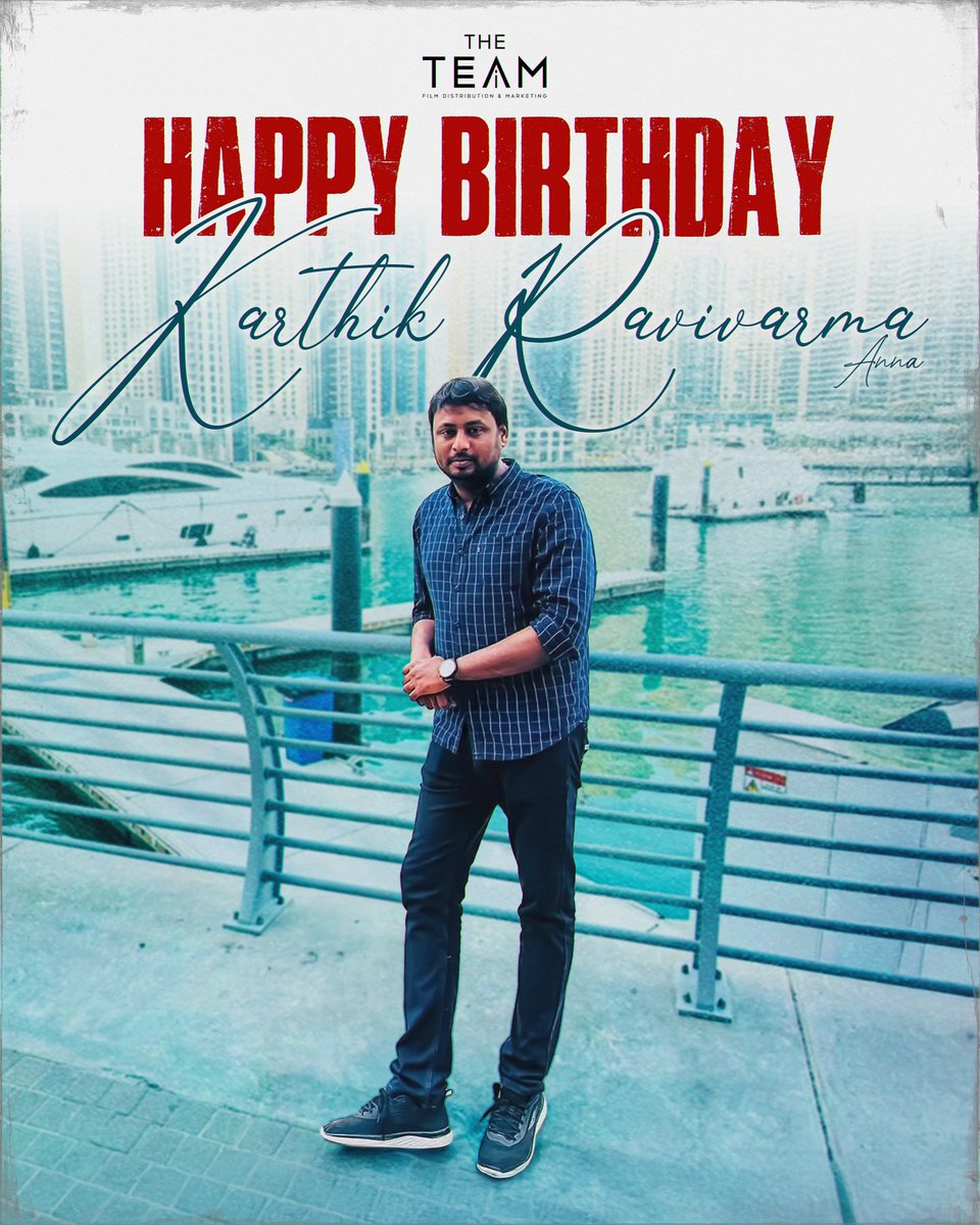 Many more happy returns <a href="/Karthikravivarm/">Karthik Ravivarma</a> ❤️💐 wish u all happiness and good health.