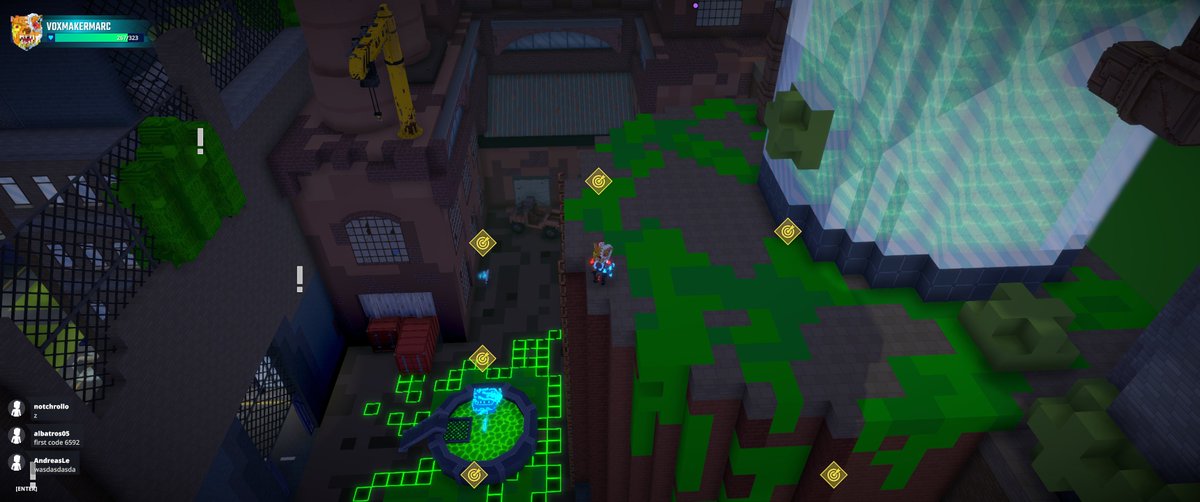 VoxMakerMarc's tweet photo. Eww! Just stepped in a slime pool in Polluted City in @TheSandboxGame. Time to clean up this virtual world! 🦠🧼 @MadballsX https://t.co/aa2h3pSoYz #TheSandbox #AlphaSeason4 #AS4SocialChallenge https://t.co/zLj3jAINvv