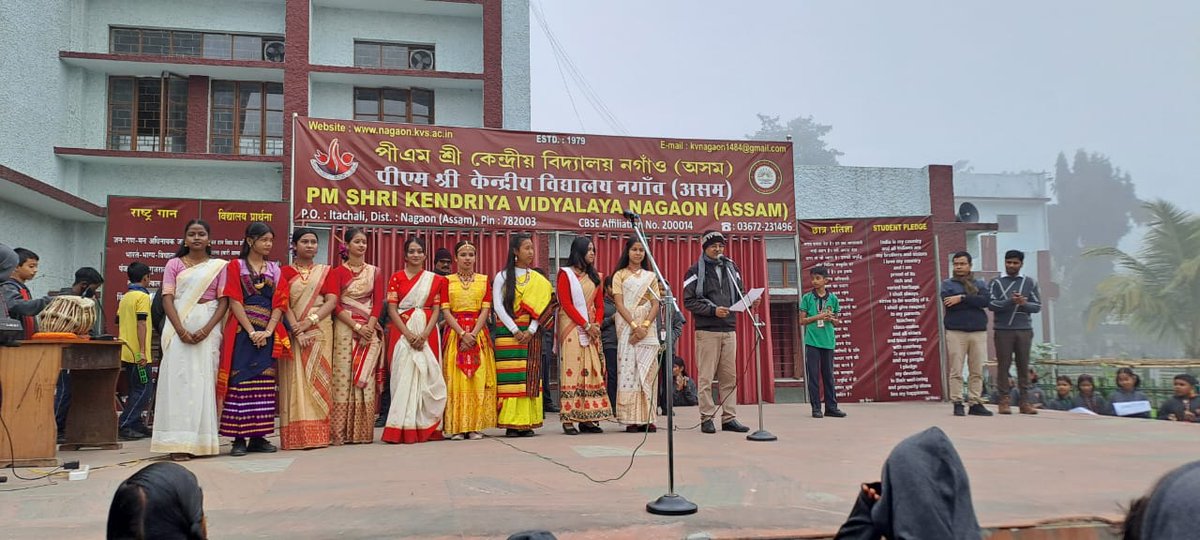 KV_Nagaon's tweet photo. Celebration of Bhartiya Bhasha Utsav
Date 11/12/2024
Regional Fiesta......focus on language,  culture and us !!
@EduMinOfIndia @GuwahatiKvs @KVS_HQ https://t.co/yPdplUK7gx