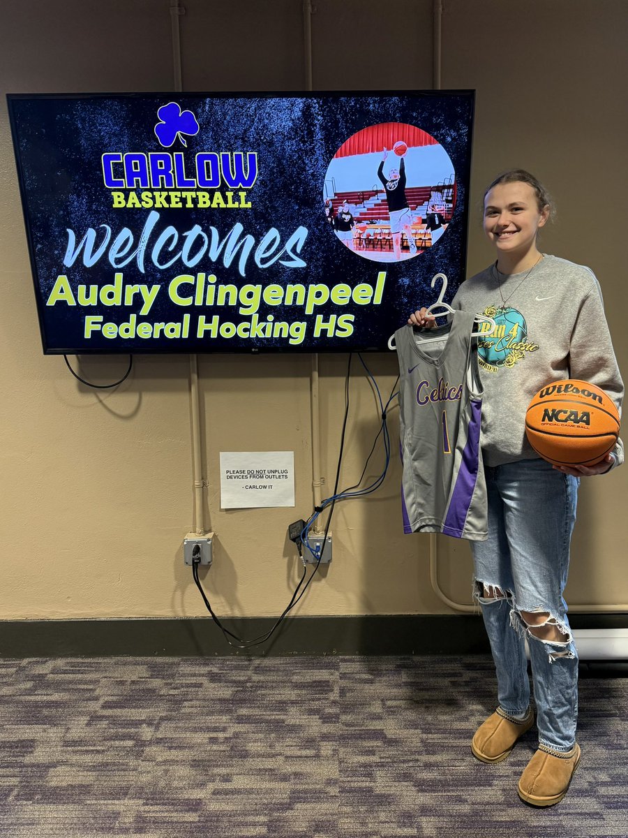 2025 <a href="/AClingenpeel25/">Audry Clingenpeel</a> had a great visit today  <a href="/CarlowWBB/">CarlowWBB</a>.  Audry is a player that is in the right place at the right time and can shoot the ball from deep.  Congrats kiddo and keep being you.