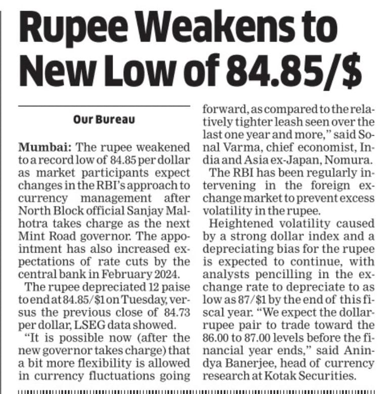 s_kanth's tweet photo. The rupee takes a deep dive to a new low, just like the BJP's promises of 'achhe din'! https://t.co/4e0HxuiWce