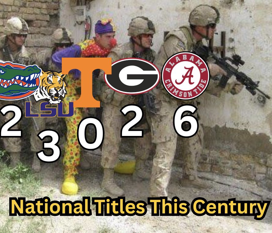 No one sticks their chest out, shouts “SEC!” and rides everyone else’s coattails better than Tennessee fans