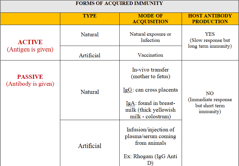 rierie_rieriee's tweet photo. Forms of Acquired Immunity https://t.co/wEwdliaaEN