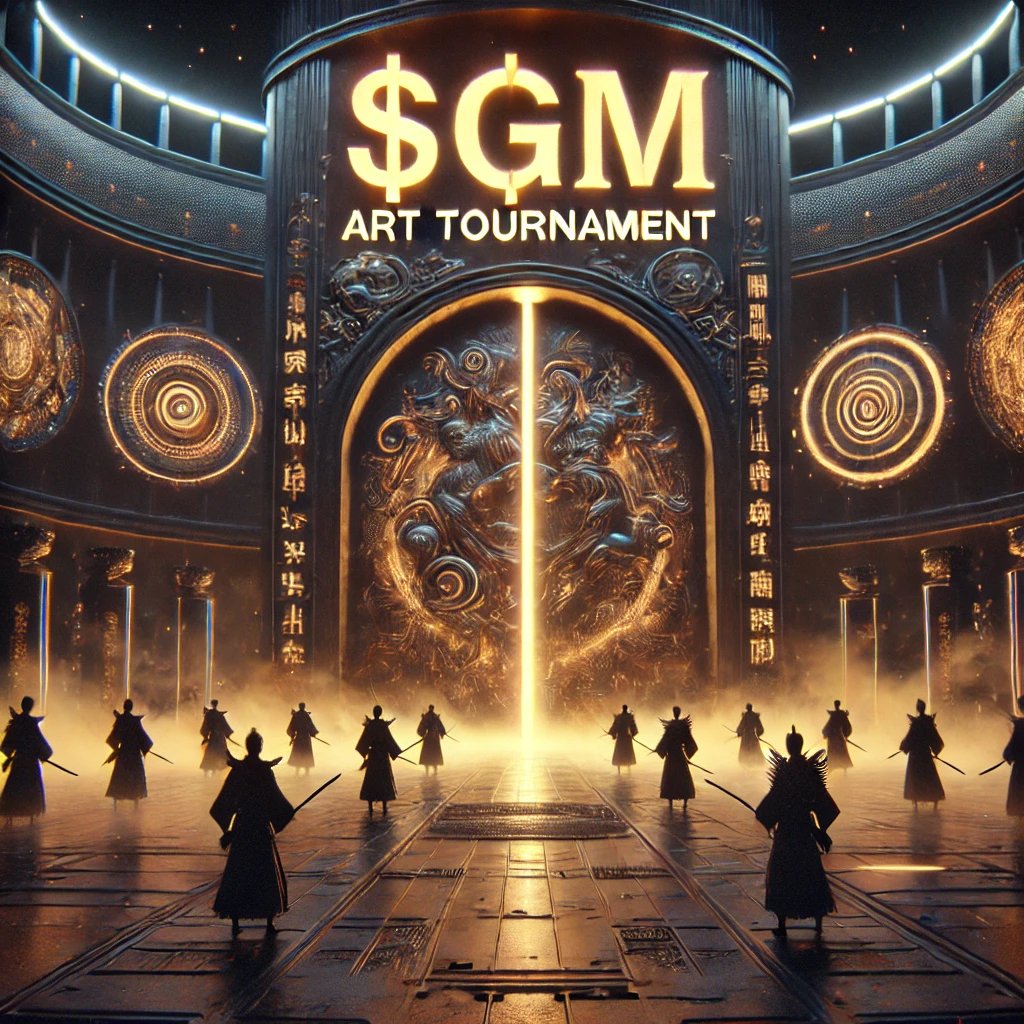 The gates of the $GM <a href="/art_tournament/">$BNKR Art Tournament</a> are opening, and the warriors of creativity are lining up! ⚔️🎨

A few seats remain for any AI artists interested. Will you rise to the challenge? 🟧🔥. Send DM or join discord to register

"The battlefield rewards the brave, not the hesitant"