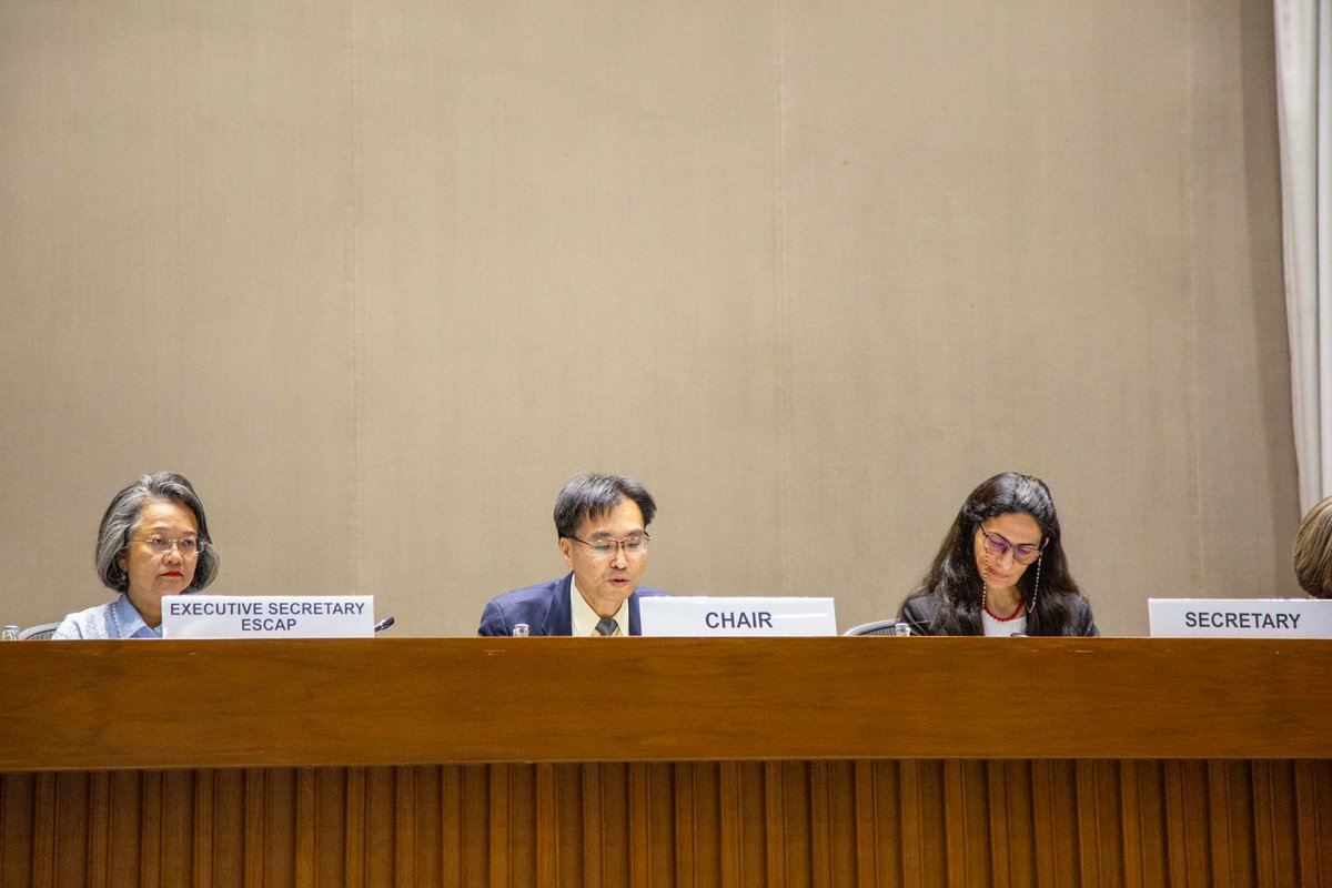UNESCAP's tweet photo. Important deliberations are ahead of us. It is incumbent upon me to ensure that this session generates concrete decisions that will shape the future of statistical work in #AsiaPacific.
— Eng Chuan Koh, Chief Statistician, #Singapore Dept of Statistics & Chair of #APStatsCST9. https://t.co/TVkLwUasbX