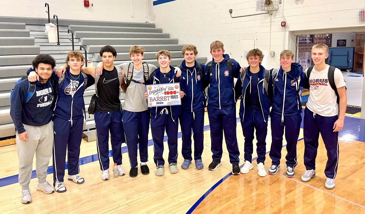 Jane Hansmeyer (@jehansmeyer) on Twitter photo Sometimes there a big things to celebrate in addition to a W! Congrats <a href="/TitanHoops160/">Norris Titans Boys Basketball</a>’s Barrett Boesiger! <a href="/NHS_Titans/">Norris High School</a> has greatness all around!! Sometimes there a big things to celebrate in addition to a W! Congrats <a href="/TitanHoops160/">Norris Titans Boys Basketball</a>’s Barrett Boesiger! <a href="/NHS_Titans/">Norris High School</a> has greatness all around!!