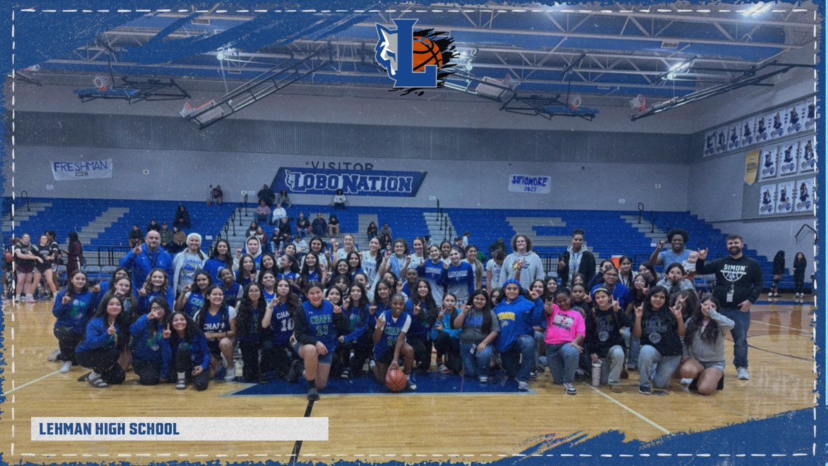 LadyLobo_Hoops's tweet photo. Tonight was SPECIAL! The Lady Lobos got their 1st District WIN of the season while having our Future Lobos in the stands! Thank you to SimonMS and ChapaMS for your support! @chapa_athletics @simonathletics1 #hayscisdproud #LetsGetCrazy https://t.co/uzPaFkMrDb