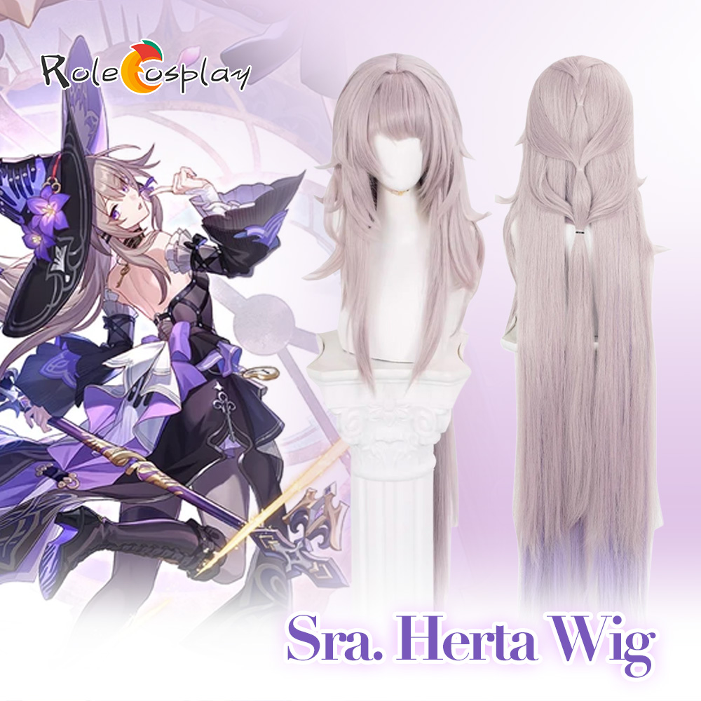 🌀✨ "Sra. Herta Cosplay Wig" ✨🌀

  #HonkaiStarRail #SraHertaCosplay #CosplayWig #AnimeCosplay #StarRailFans