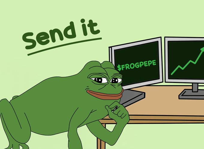 Frog Pepe tweet media