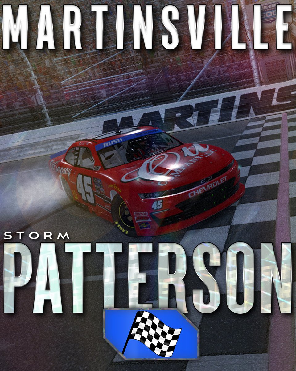 Storm does it again under the lights! He takes the win in a thrilling finish at Martinsville!

The Championship is up next week from Auto Club!