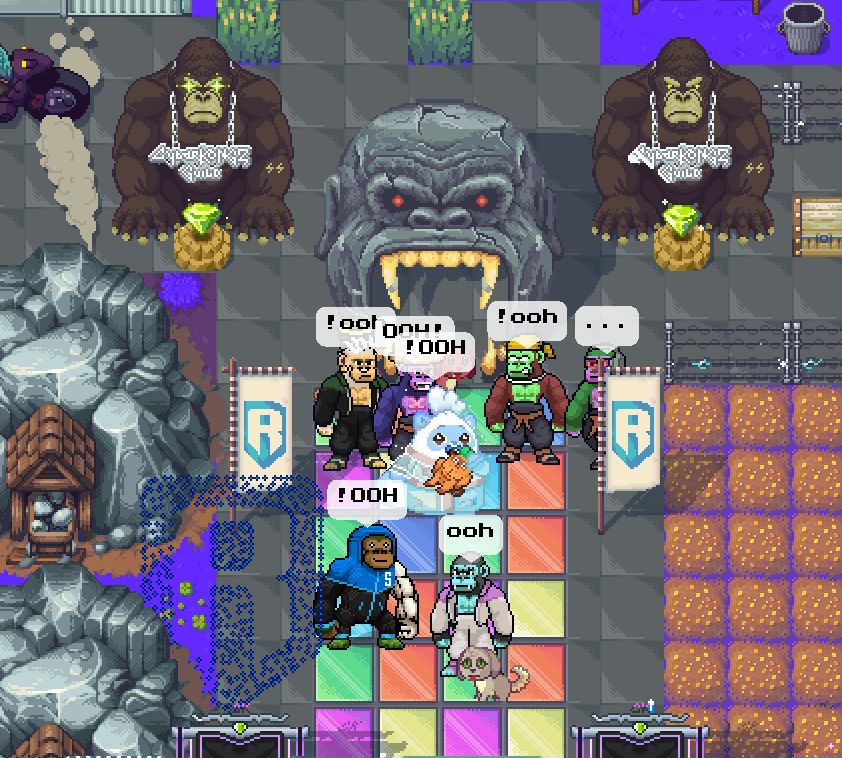 CK guild holding STRONG TOGETHER!!! 🦍

#OOH