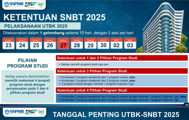 rbdigital_id's tweet photo. ‼️UTBK cuma 1 Gelombang Aja‼️

Dilaksanakan 23 April - 3 Mei 2025

Semangata angkatan 2025😌 https://t.co/URxFlqPBm1