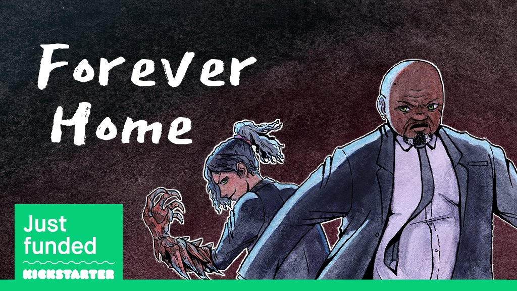 We did it! Forever Home is fully funded! 🎉

Thank you to everyone who supported this project - we're excited to focus on getting these books printed!

There's still 2 days left, so check out the link in our bio if you haven't gotten a copy!

#indiecomics #comics #ocart