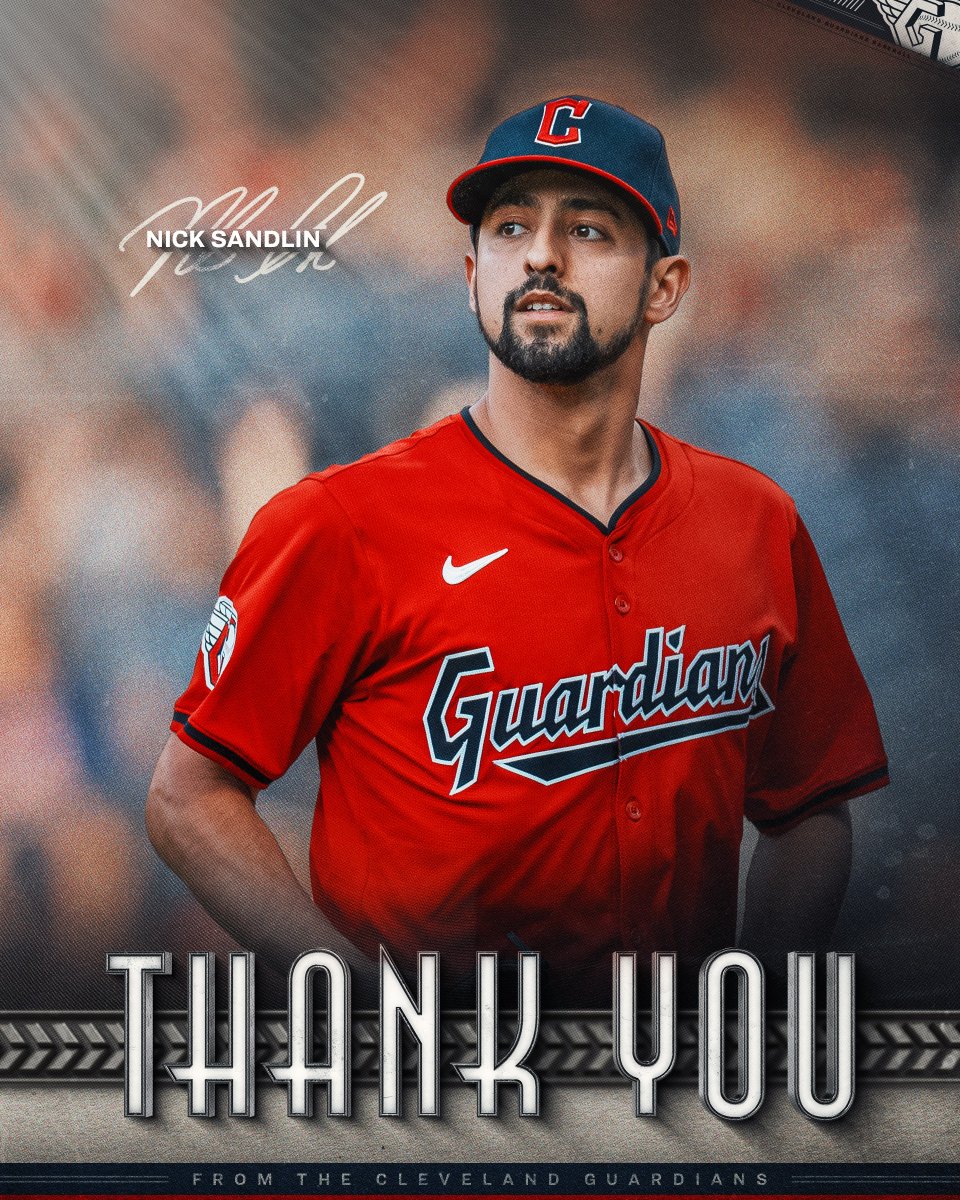 Cleveland Guardians (@cleguardians) on Twitter photo Good luck in Toronto, Nick!
We appreciate all youβve contributed to our club over the last four seasons.
#ForTheLand Good luck in Toronto, Nick!
We appreciate all youβve contributed to our club over the last four seasons.
#ForTheLand