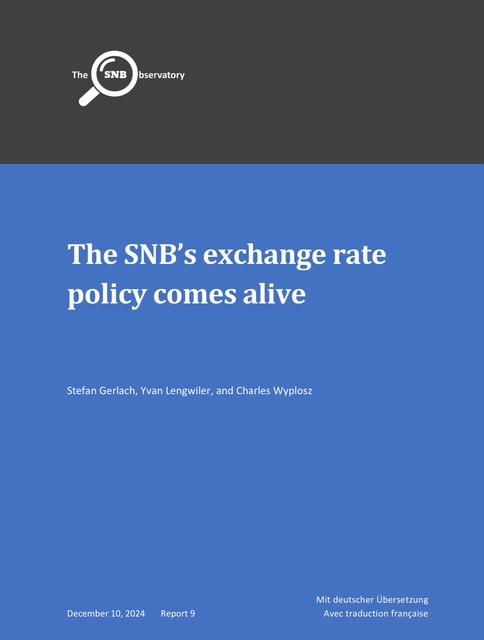 New report on the SNB's exchange rate policy. While it has used FX intervention extensively since 2008, it only acknowledged it as a policy tool in its 2022 review of the monetary framework. 
  
snb-observatory.ch/en_US/