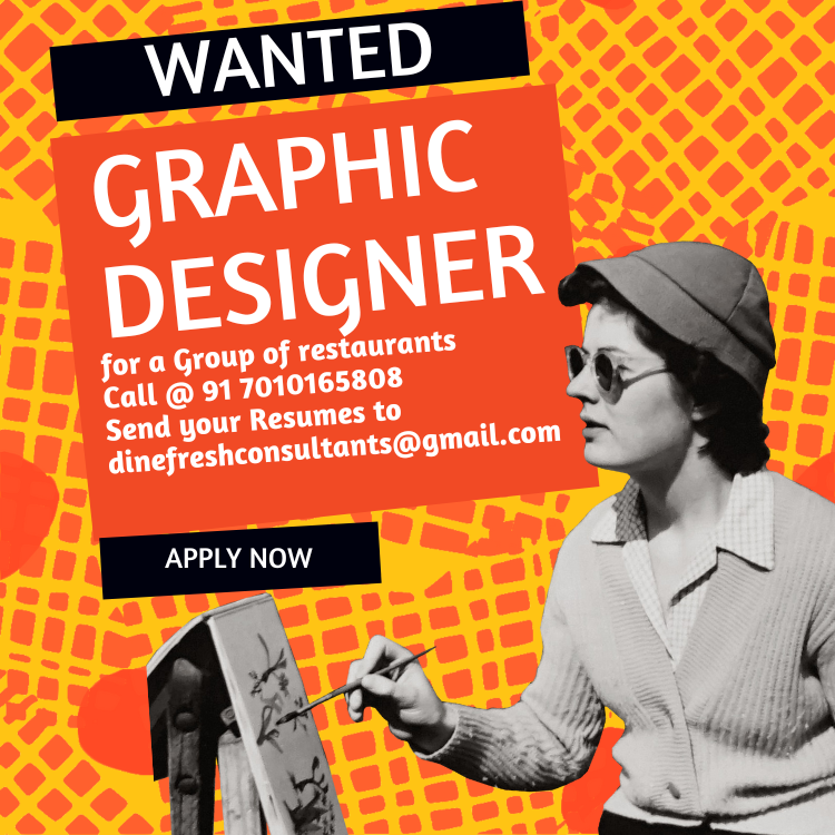 fresh_dine's tweet photo. Wanted Graphic Designer for a group of restaurants for more details call us on 91 7010165808 dinefreshconsultants@gmail.com
#restaurantconsultants
#restaurantsetup #restaurantdesign
#restaurantmodel #restaurantfranchise
#resumes #graphicdesign #graphicdesigner #graphicdesigners https://t.co/71VQ1tQx7I
