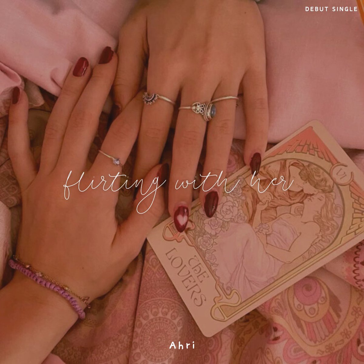 TLUMUSIC_off's tweet photo. AHRI DEBUT SINGLE
˖ . ݁𝜗 flirting with her 𝜚. ݁₊

december 13th, 2024 release ๋࣭⭑𝜗𝜚

#AHRI #FLIRTINGWITHHER https://t.co/5sLn0p3Lzw