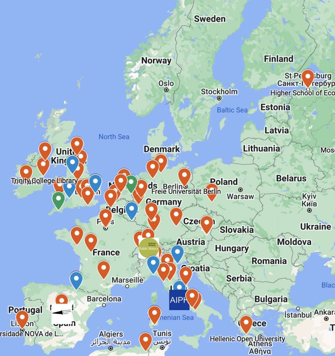 Where to find Public History university training? Find out more and/or add your courses, programmes, centres to the map. google.com/maps/d/viewer?… #PublicHistory