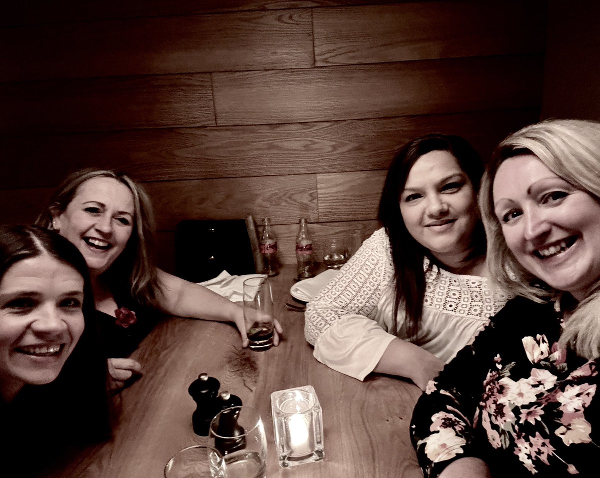 Lovely meal with the RHS Quality Team last night. Teresa and Gina were with us in spirit ❤️ Thank you for all that you are and do, you rock! 👊 <a href="/PennineCareNHS/">Pennine Care NHS FT</a> <a href="/harriet_smith11/">Harriet Smith</a> <a href="/yazakhtar/">Yasmin Akhtar</a>