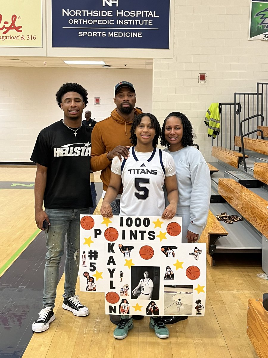 Blessed to reach 1000 points #Titans