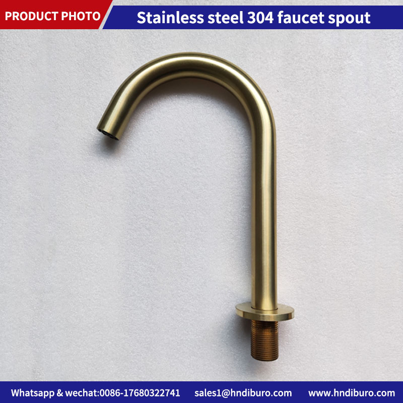 Diburofaucets's tweet image. Gold brushed stainless steel 304 #spouts for faucet, #oem service is available, for business inquiries please contact 0086-17680322741
#faucetspout #SS304spout #faucetaccessories #kitchenfaucet #kitchenmixer #kitchentap #basinfaucet #basintap #basinmixer