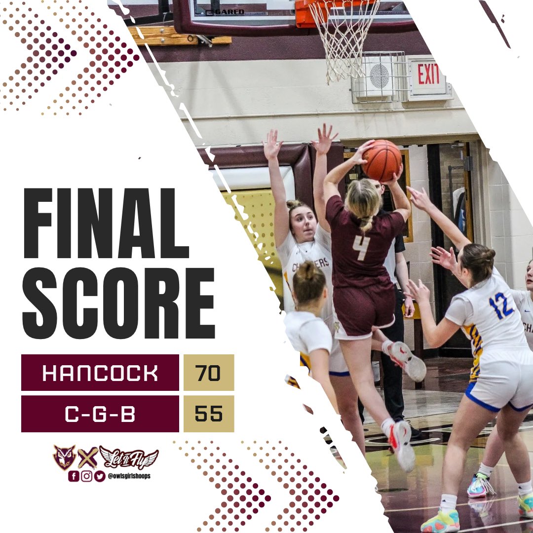 Great win tonight girls! We loved the hustle!