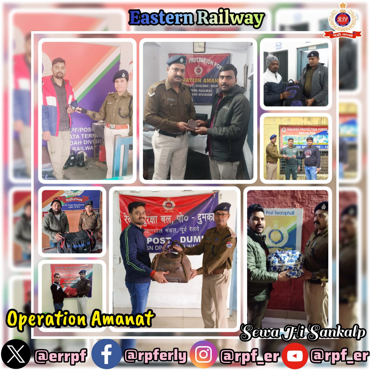 RPF Eastern Railway tweet media