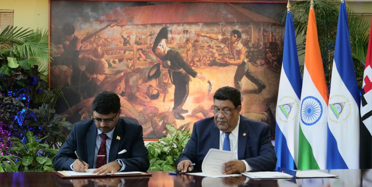 IndiainPanama's tweet photo. The projects are designed to yield immediate and visible benefits for the people of Nicaragua.

Implementation of these quick impactful projects will underscore India’s active role in supporting global development through partnerships that directly benefit local communities https://t.co/l1uCjKfv9d