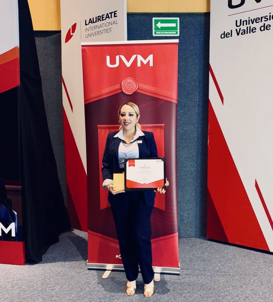 Reconocimiento Egregius Master Lince por Excelencia Académica y Desempeño Docente 2024 🙌🏻