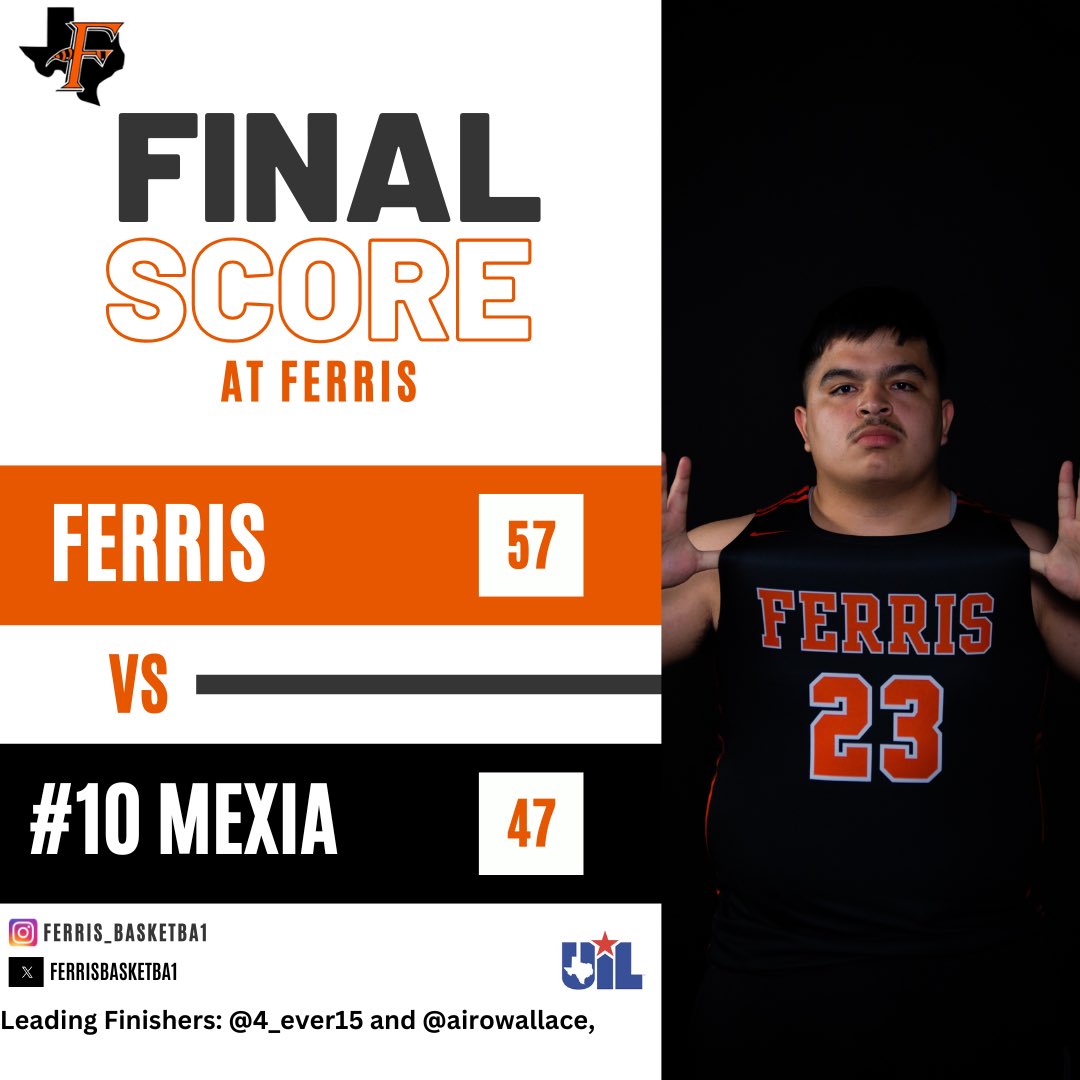 Ferris Basketball (@ferrisbasketba1) on Twitter photo Jackets fought hard to secure the win at home. Jackets were led by:
<a href="/4_ever15/">Josiah Harris</a> 21pts, 9rebs, 6ast, and 5stls
<a href="/airowallace/">Airon wallace</a> 15pts and 4rebs
Jackets return to play Thursday in the Robinson Invitational. <a href="/hoopinsider/">Hoopinsider</a> Jackets fought hard to secure the win at home. Jackets were led by:
<a href="/4_ever15/">Josiah Harris</a> 21pts, 9rebs, 6ast, and 5stls
<a href="/airowallace/">Airon wallace</a> 15pts and 4rebs
Jackets return to play Thursday in the Robinson Invitational. <a href="/hoopinsider/">Hoopinsider</a>