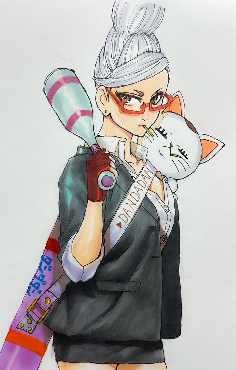 ＃ダンダダン
＃模写

ターボババア可愛い