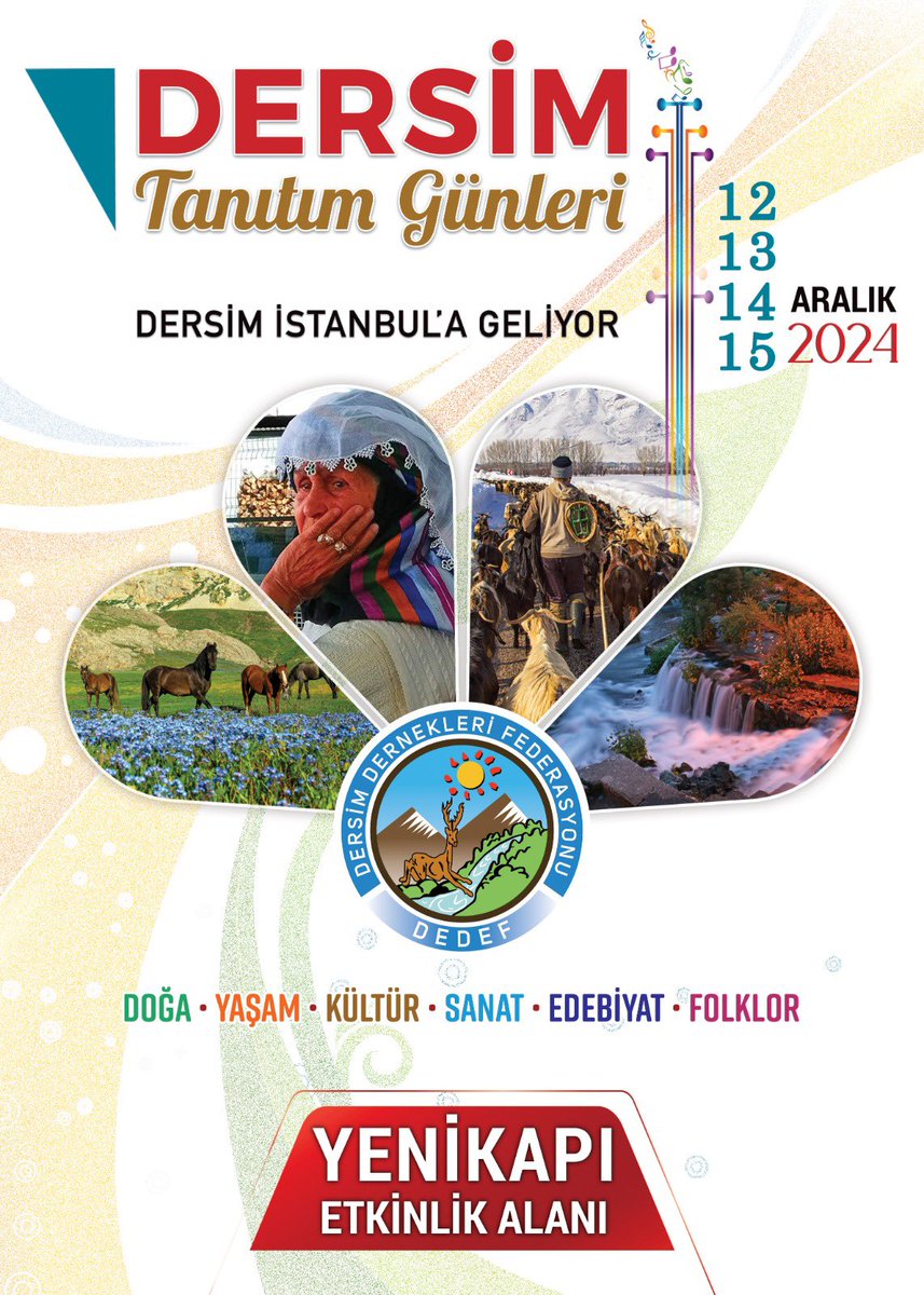 arescesur's tweet photo. Dersim İstanbul’a Geliyor. 
Haydi Dersim’e… https://t.co/nh0iuTSwuU