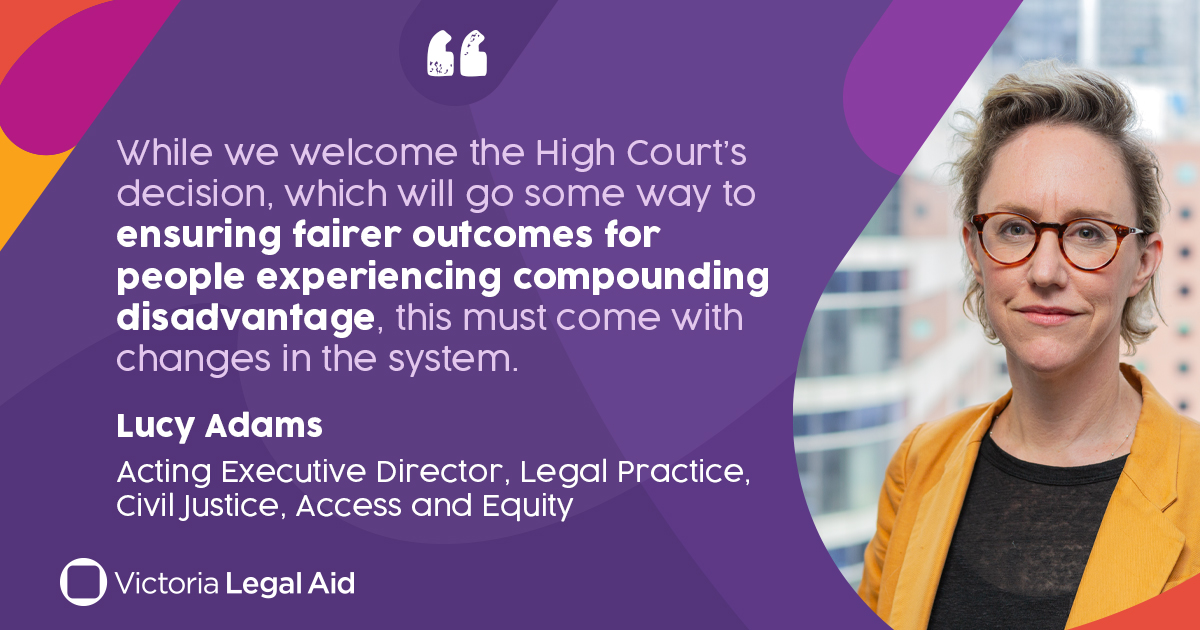 Victoria Legal Aid tweet media