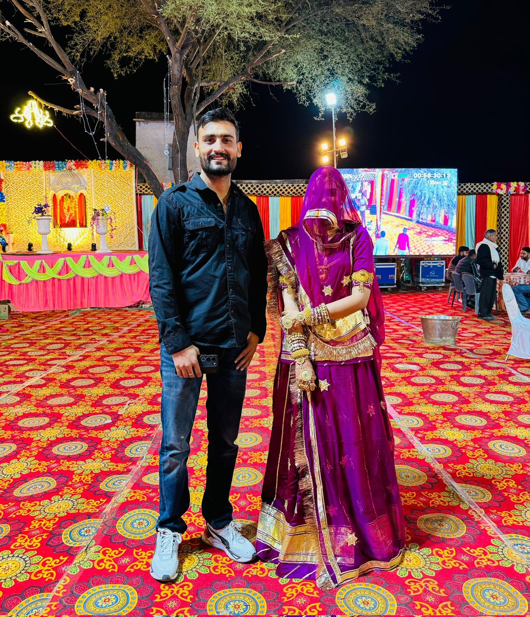 बड़े भाई <a href="/JATbera1/">Bhera ram</a>, व भोजाई को वैवाहिक वर्षगांठ की हार्दिक बधाई और शुभकामनाएं🎉🎉🎉🎉🤗🤗
तेजाजी महाराज का आशीर्वाद बना रहे।
🙏🏻🙏🏻🙏🏻