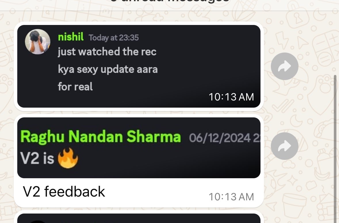 striver_79's tweet image. Did a live session, and showed the current users glimpses of V2, and they like it. 

One massive learning from V1: Don’t rush, 3/4 days late is okay!