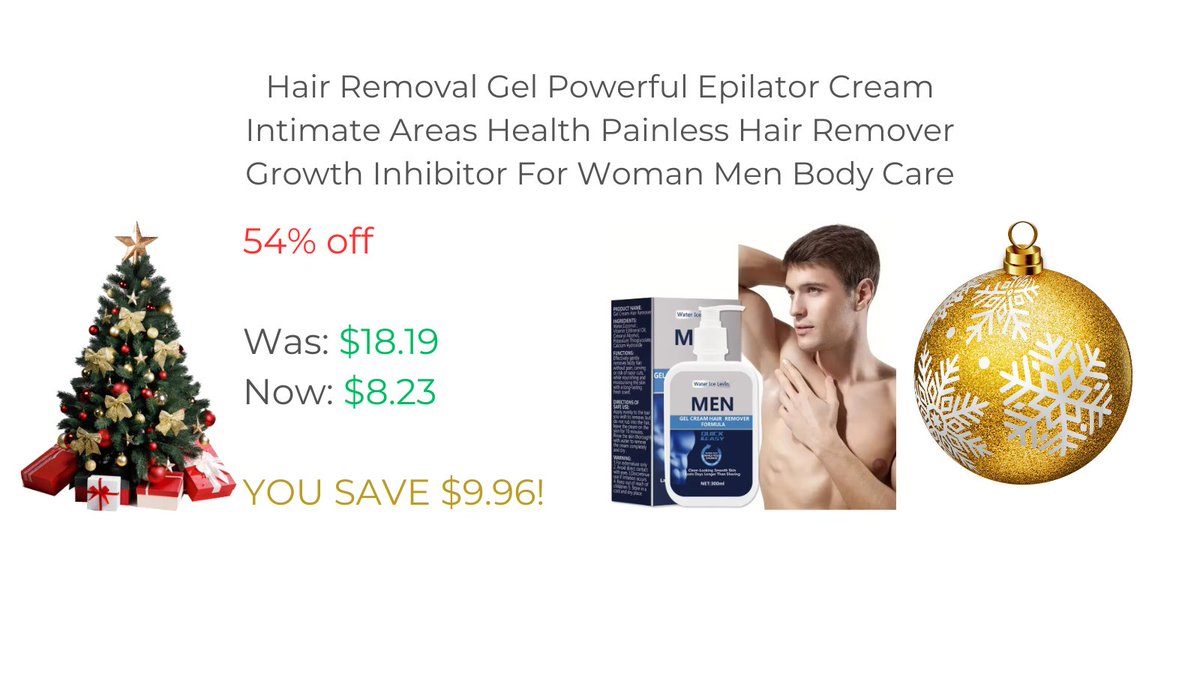 JonArauzo's tweet image. Click here:

s.click.aliexpress.com/e/_DEdeLCp

#hairremoval #epilator #cream #hairgrowth #inhibitor #product #discount #aliexpress #shopping