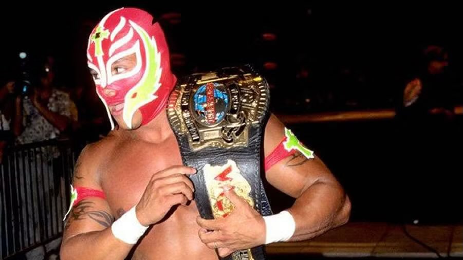 WrestleOps's tweet photo. Happy 50th birthday to the iconic Rey Mysterio. https://t.co/WgPn7oRXZd