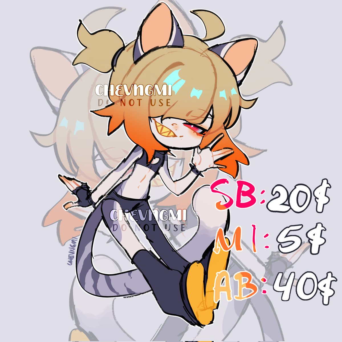 chevngmi's tweet image. ✨️Cat  Adopt 

Paypal &amp;gt; Mixed offers &amp;gt; Art

PayPal | Ko-fi | mxn

#ChibiAdopt #ChibiAdoptable #Adopt #Adoptable #Adoptables #Adopts #Humanoid #OTA #UFO #UFS #OBO #イラスト #rkgk #Art