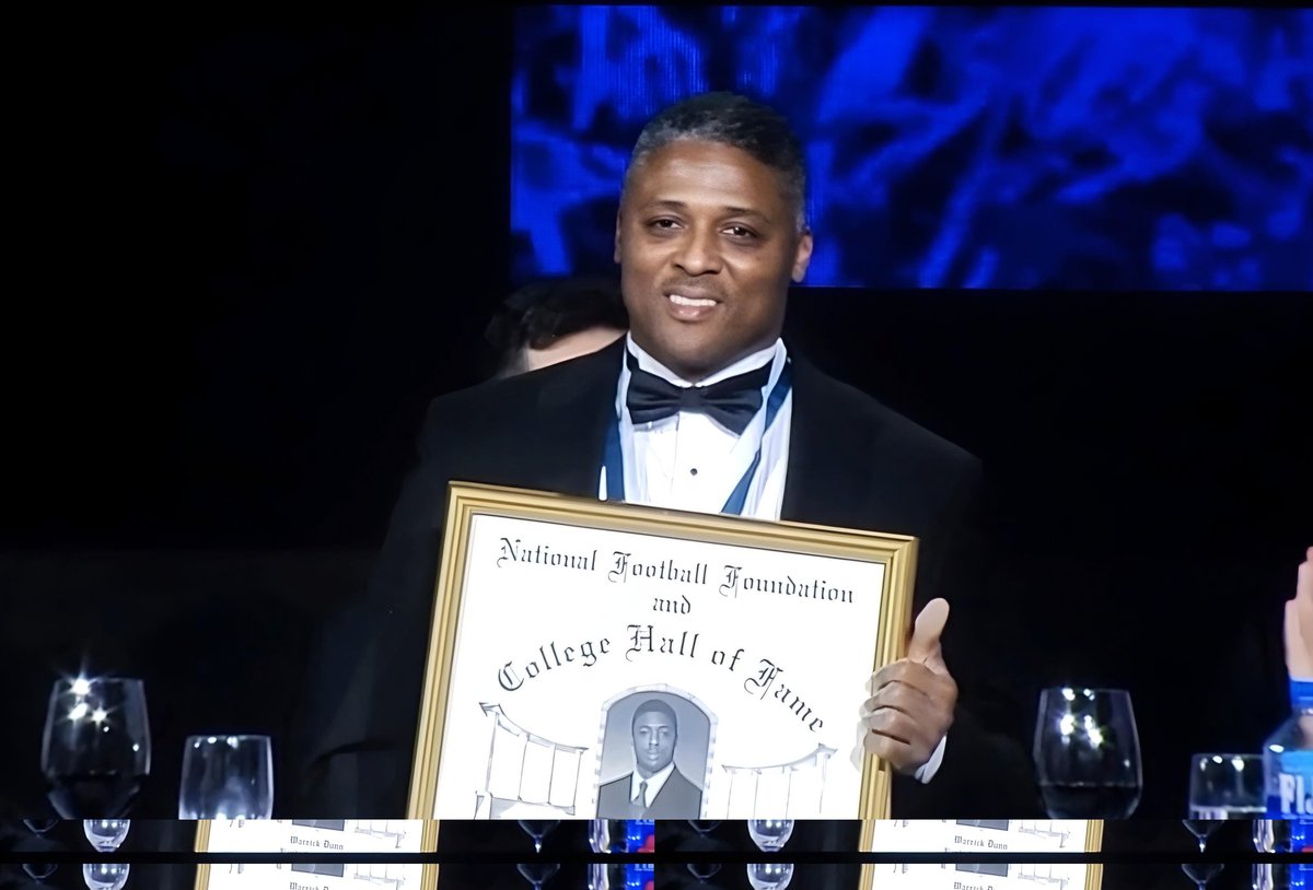 WDCharities's tweet photo. Congratulations to our founder and humanitarian, Warrick Dunn, for being inducted into the College Foorball Hall of Fame!! 
You deserve this and so much more! 👏🏾👏🏾👏🏾 https://t.co/mRrbEbT2GL